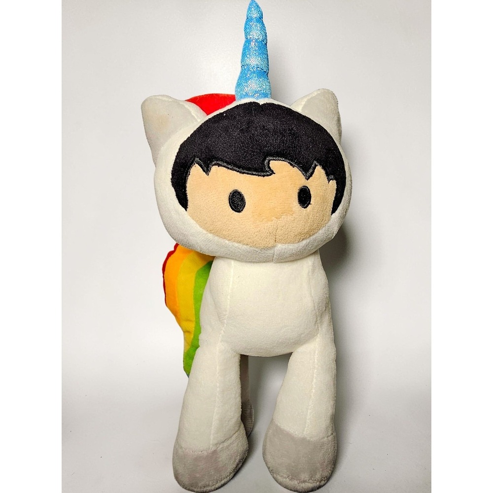 Salesforce Astro, the 2018 Rainbow Pride Unicorn,  whimsical, non-binary plushie